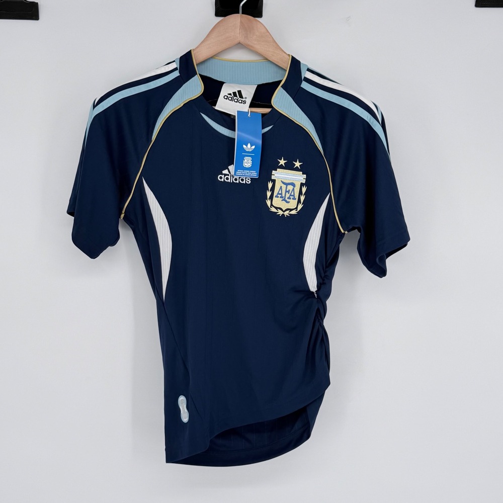 Adidas Originals Argentina Women Soccer Jersey Dark Blue AFA BBJSY KE2289 Medium